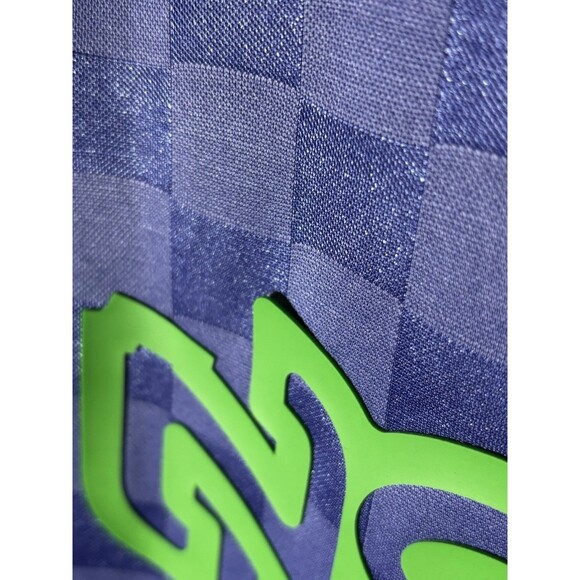 Sergio Tacchini ST X Nast Futbol Soccer Jersey Long Sleeve Purple Green Adult XL - Picture 7 of 8